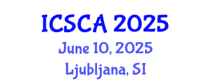 International Conference on Synthetic Chemistry and Applications (ICSCA) June 10, 2025 - Ljubljana, Slovenia