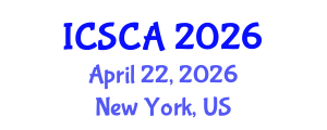 International Conference on Synthetic Chemistry and Applications (ICSCA) April 22, 2026 - New York, United States