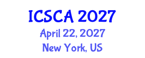 International Conference on Synthetic Chemistry and Applications (ICSCA) April 22, 2027 - New York, United States International Conference on Synthetic Chemistry and Applications (ICSCA) April 22, 2027 - New York, United States
