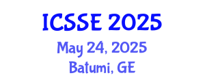 International Conference on Systems and Software Engineering (ICSSE) May 24, 2025 - Batumi, Georgia