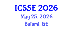 International Conference on Systems and Software Engineering (ICSSE) May 25, 2026 - Batumi, Georgia International Conference on Systems and Software Engineering (ICSSE) May 25, 2026 - Batumi, Georgia
