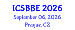 International Conference on Systems Biology and Biomedical Engineering (ICSBBE) September 06, 2026 - Prague, Czechia