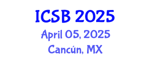 International Conference on Systems Biology (ICSB) April 05, 2025 - Cancún, Mexico