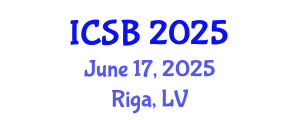International Conference on Systems Biology (ICSB) June 17, 2025 - Riga, Latvia