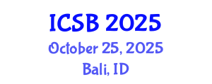 International Conference on Systems Biology (ICSB) October 25, 2025 - Bali, Indonesia