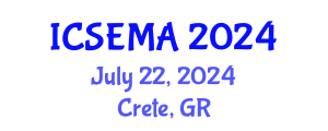 International Conference on Systems Engineering Modeling and Analysis (ICSEMA) July 22, 2024 - Crete, Greece