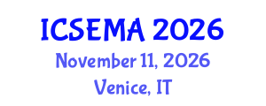 International Conference on Systems Engineering Modeling and Analysis (ICSEMA) November 11, 2026 - Venice, Italy