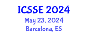 International Conference on Systems Science and Engineering (ICSSE) May 23, 2024 - Barcelona, Spain