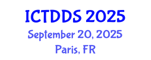 International Conference on Targeted Drug Delivery System (ICTDDS) September 20, 2025 - Paris, France
