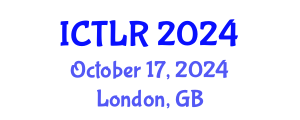 International Conference on Tax Law and Regulations (ICTLR) October 17, 2024 - London, United Kingdom