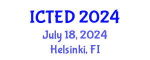 International Conference on Taxation and Economic Development (ICTED) July 18, 2024 - Helsinki, Finland