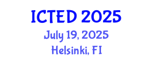 International Conference on Taxation and Economic Development (ICTED) July 19, 2025 - Helsinki, Finland