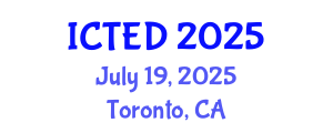 International Conference on Taxation and Economic Development (ICTED) July 19, 2025 - Toronto, Canada