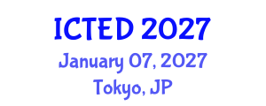 International Conference on Taxation and Economic Development (ICTED) January 07, 2027 - Tokyo, Japan International Conference on Taxation and Economic Development (ICTED) January 07, 2027 - Tokyo, Japan
