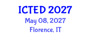 International Conference on Taxation and Economic Development (ICTED) May 08, 2027 - Florence, Italy International Conference on Taxation and Economic Development (ICTED) May 08, 2027 - Florence, Italy