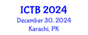 International Conference on Taxonomy and Biodiversity (ICTB) December 30, 2024 - Karachi, Pakistan