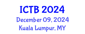 International Conference on Taxonomy and Biodiversity (ICTB) December 09, 2024 - Kuala Lumpur, Malaysia