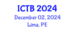 International Conference on Taxonomy and Biodiversity (ICTB) December 02, 2024 - Lima, Peru