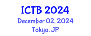 International Conference on Taxonomy and Biodiversity (ICTB) December 02, 2024 - Tokyo, Japan