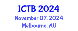 International Conference on Taxonomy and Biodiversity (ICTB) November 07, 2024 - Melbourne, Australia