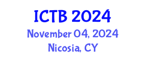 International Conference on Taxonomy and Biodiversity (ICTB) November 04, 2024 - Nicosia, Cyprus