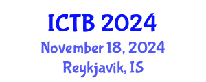 International Conference on Taxonomy and Biodiversity (ICTB) November 18, 2024 - Reykjavik, Iceland