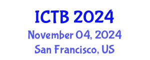 International Conference on Taxonomy and Biodiversity (ICTB) November 04, 2024 - San Francisco, United States