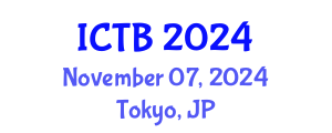 International Conference on Taxonomy and Biodiversity (ICTB) November 07, 2024 - Tokyo, Japan