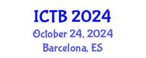 International Conference on Taxonomy and Biodiversity (ICTB) October 24, 2024 - Barcelona, Spain