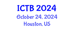 International Conference on Taxonomy and Biodiversity (ICTB) October 24, 2024 - Houston, United States