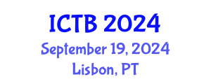 International Conference on Taxonomy and Biodiversity (ICTB) September 19, 2024 - Lisbon, Portugal