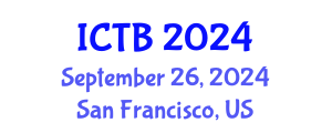 International Conference on Taxonomy and Biodiversity (ICTB) September 26, 2024 - San Francisco, United States