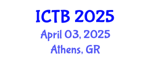 International Conference on Taxonomy and Biodiversity (ICTB) April 03, 2025 - Athens, Greece