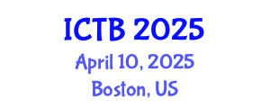 International Conference on Taxonomy and Biodiversity (ICTB) April 10, 2025 - Boston, United States