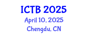 International Conference on Taxonomy and Biodiversity (ICTB) April 10, 2025 - Chengdu, China