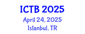 International Conference on Taxonomy and Biodiversity (ICTB) April 24, 2025 - Istanbul, Turkey