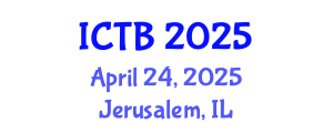 International Conference on Taxonomy and Biodiversity (ICTB) April 24, 2025 - Jerusalem, Israel