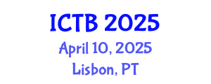 International Conference on Taxonomy and Biodiversity (ICTB) April 10, 2025 - Lisbon, Portugal