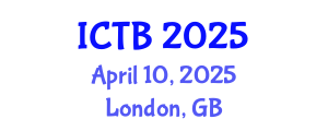 International Conference on Taxonomy and Biodiversity (ICTB) April 10, 2025 - London, United Kingdom