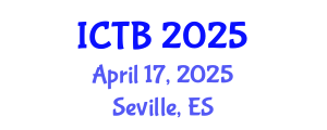 International Conference on Taxonomy and Biodiversity (ICTB) April 17, 2025 - Seville, Spain