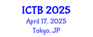 International Conference on Taxonomy and Biodiversity (ICTB) April 17, 2025 - Tokyo, Japan