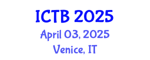 International Conference on Taxonomy and Biodiversity (ICTB) April 03, 2025 - Venice, Italy