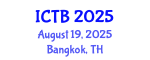 International Conference on Taxonomy and Biodiversity (ICTB) August 19, 2025 - Bangkok, Thailand