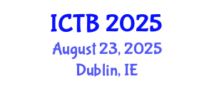 International Conference on Taxonomy and Biodiversity (ICTB) August 23, 2025 - Dublin, Ireland