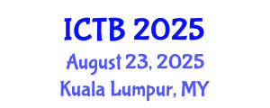 International Conference on Taxonomy and Biodiversity (ICTB) August 23, 2025 - Kuala Lumpur, Malaysia