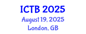 International Conference on Taxonomy and Biodiversity (ICTB) August 19, 2025 - London, United Kingdom