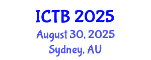 International Conference on Taxonomy and Biodiversity (ICTB) August 30, 2025 - Sydney, Australia