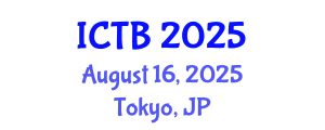 International Conference on Taxonomy and Biodiversity (ICTB) August 16, 2025 - Tokyo, Japan