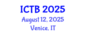 International Conference on Taxonomy and Biodiversity (ICTB) August 12, 2025 - Venice, Italy