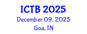 International Conference on Taxonomy and Biodiversity (ICTB) December 09, 2025 - Goa, India